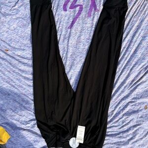 Black High-Waist Leggings